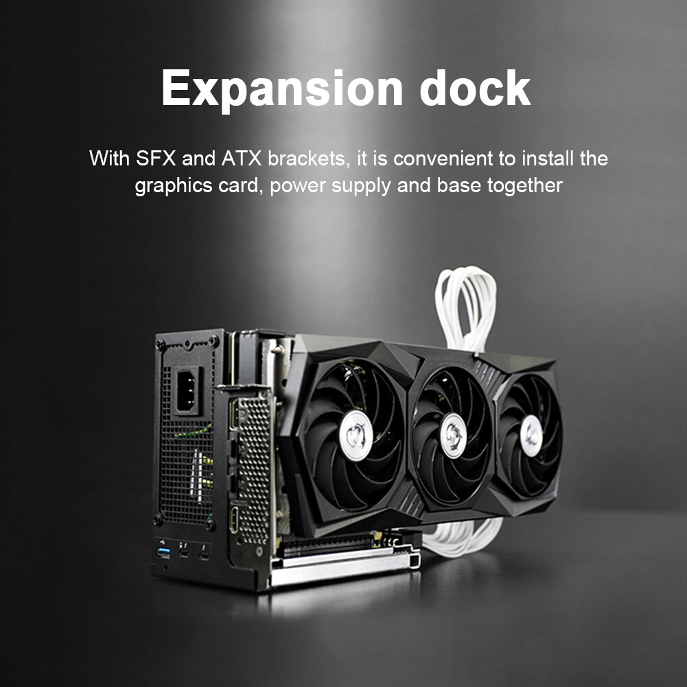 Graphic Card Part High Compatibility GPU Dock Connect To Laptop External Graphic Card for Macbook Notebook Thunderbolt 3 4